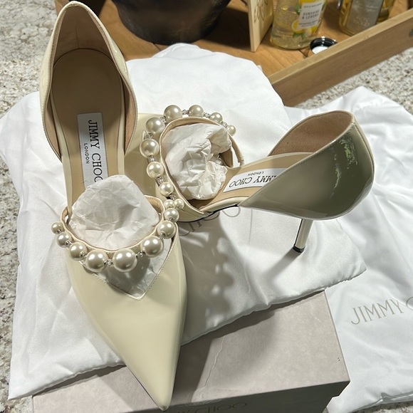 Aurelie Scarpe Jimmy Choo Opinioni New! Jimmy Choo Aurelie 85 Latte
